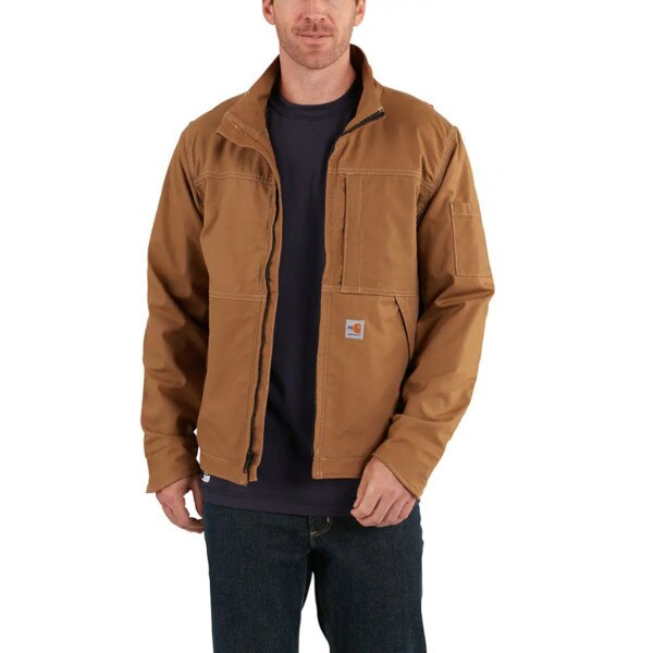 Carhartt FR Full Swing Quick Duck Jacket in Carhartt Brown